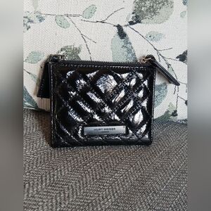 Kurt Geiger London Diamond Quilted Leather Bifold Wallet.